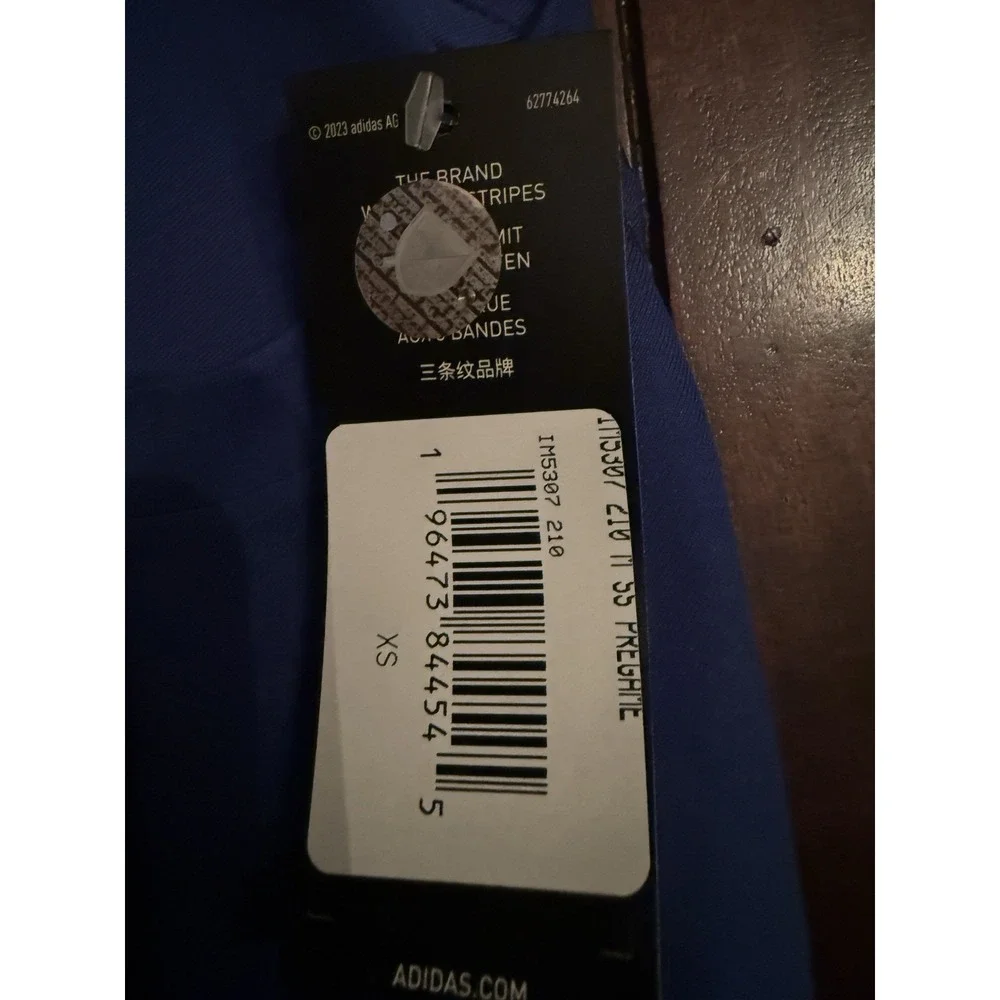 Adidas Seattle Sounders FC MLS Youth XS Blue Pregame Soccer Shirt IM5307 NWT